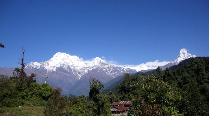Mardi himal trek to Mardi himal base camp